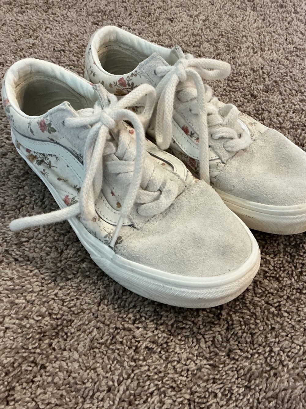 Vans Floral Sneakers Women’s Size 6 Men’s 4.5 Used